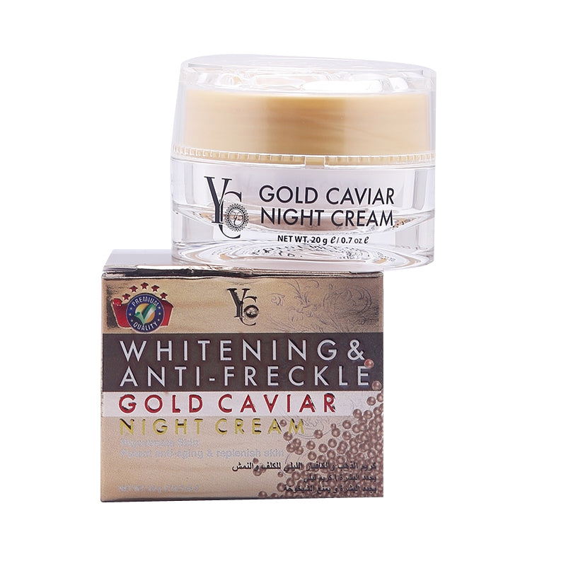 YC Whitening Gold Caviar Night Cream (20gm)