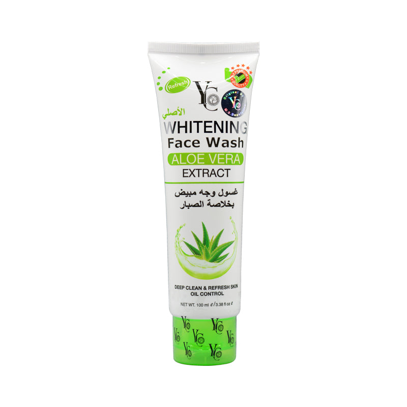 YC Whitening Aloe Vera Extract Acne Face Wash (100ml)