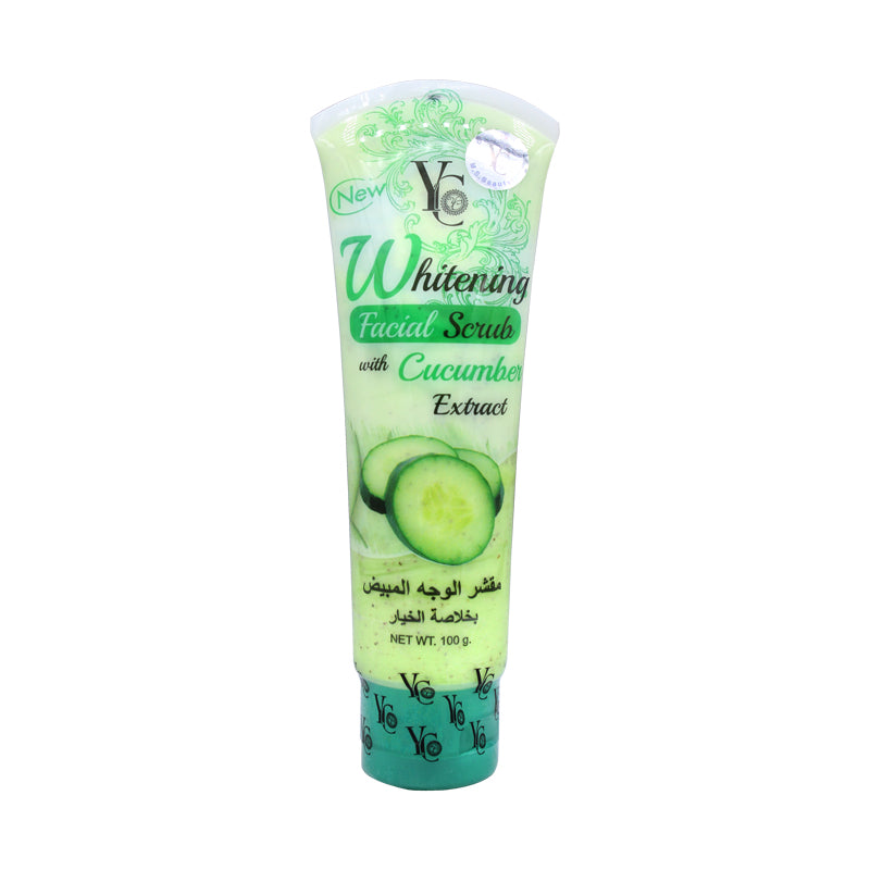 YC Whitening Facial Scrub With Cucumber Extract (100gm)