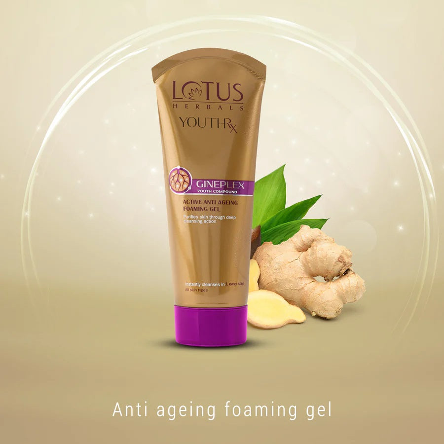 Lotus Herbals Youthrx Active Anti Ageing Foaming Gel
