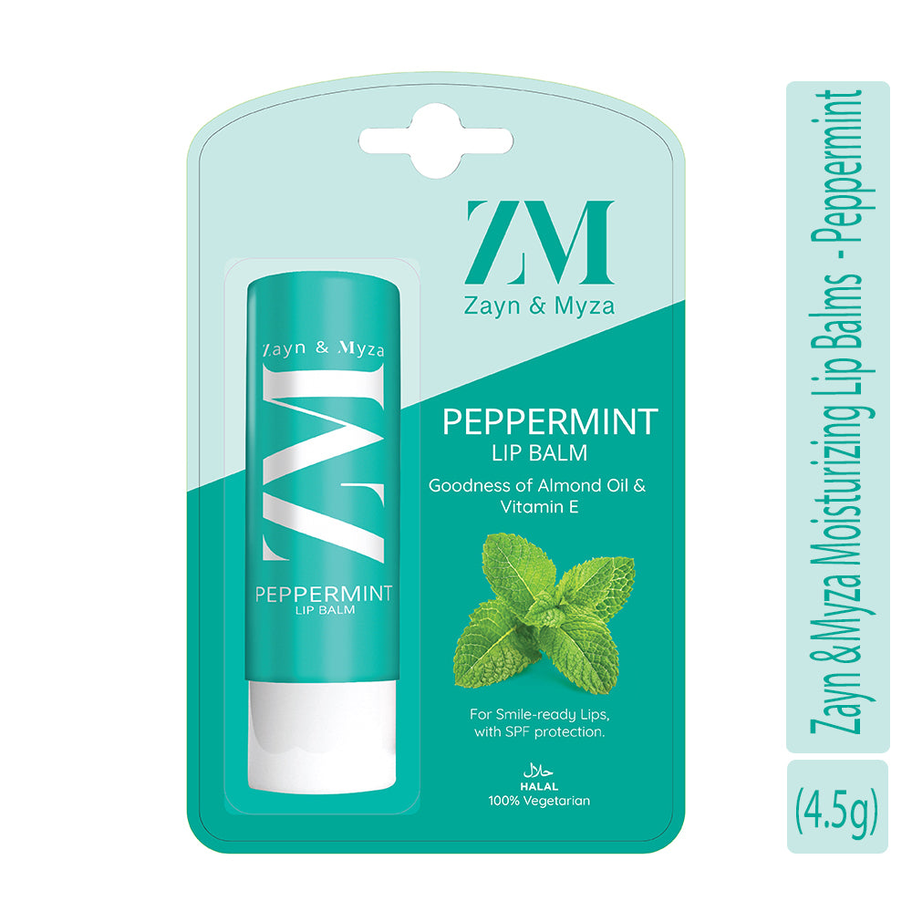 Zayn &amp; Myza Moisturizing Lip Balms (4.5g) - Peppermint